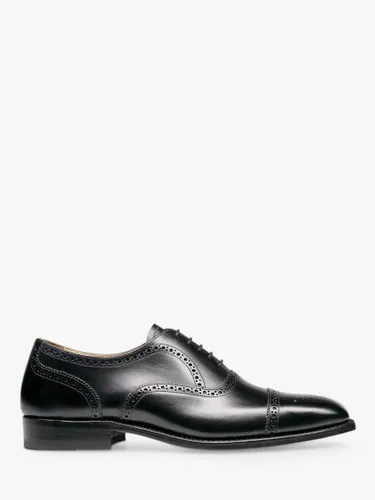 Charles Tyrwhitt Leather Oxford Brogue Shoes - Black - Male