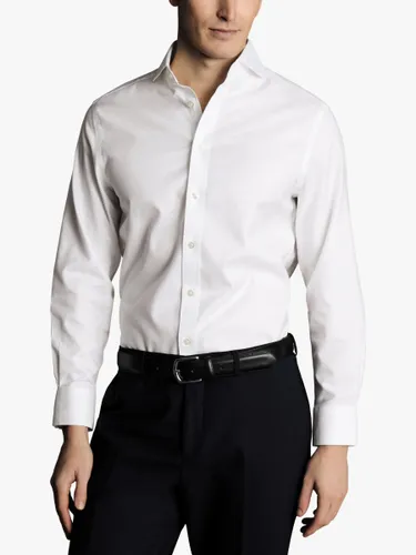 Charles Tyrwhitt Non-Iron Twill Shirt - White - Male