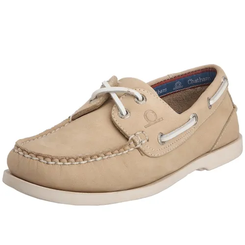 Chatham Women's Pacific Lady G2 Boat Shoes - Light Stone