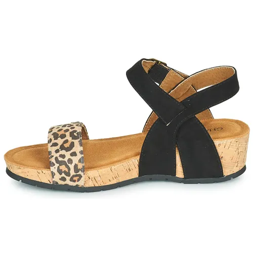 CHATTAWAK Women's 13DurbanLeopard 40 Heeled Sandal