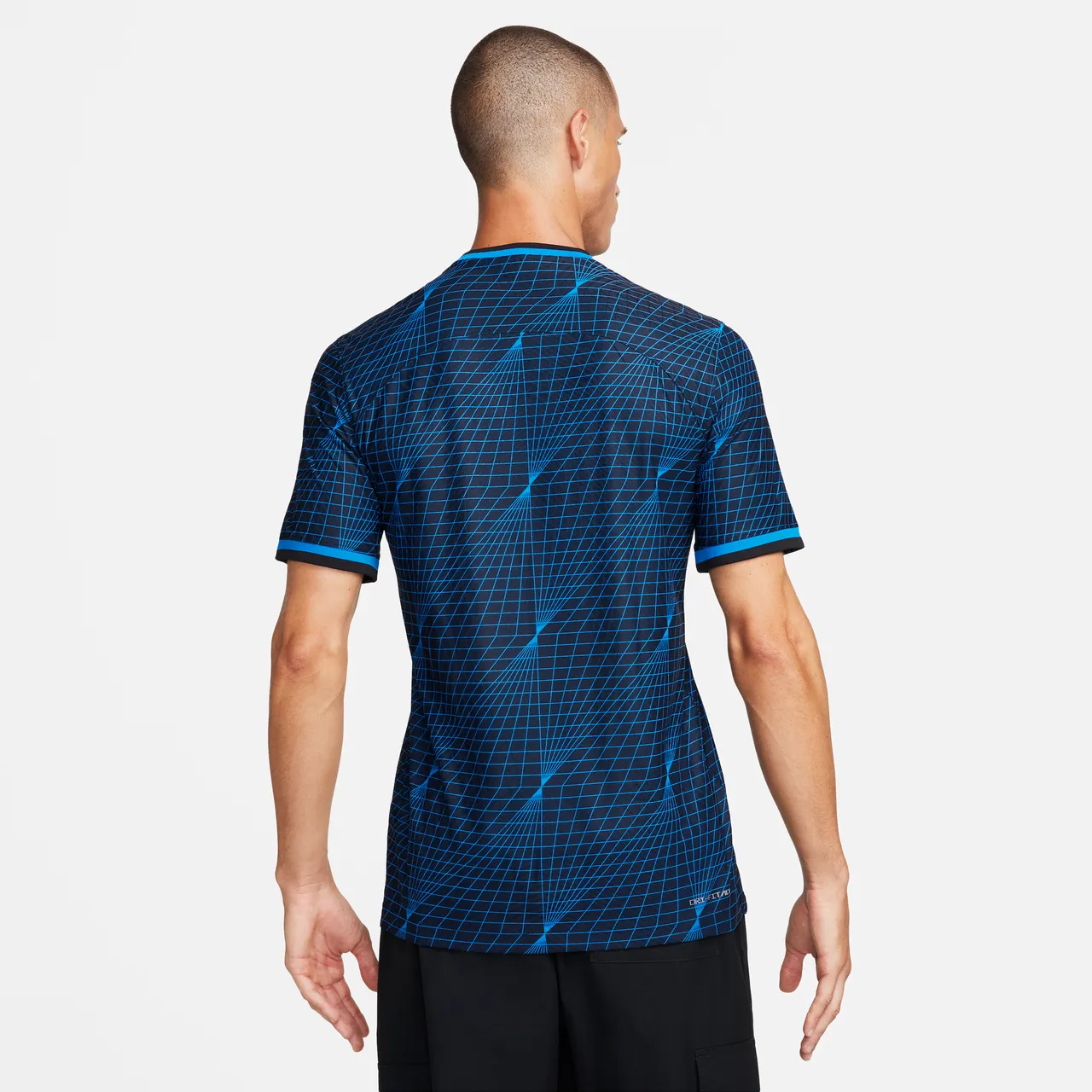 Chelsea F.C. 2023/24 Match Away Men's Nike Dri-FIT ADV Football Shirt - Blue - Polyester