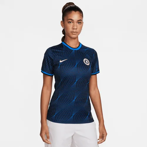 Chelsea F.C. 2023/24 Stadium Away Women's Nike Dri-FIT Football Shirt - Blue - Polyester