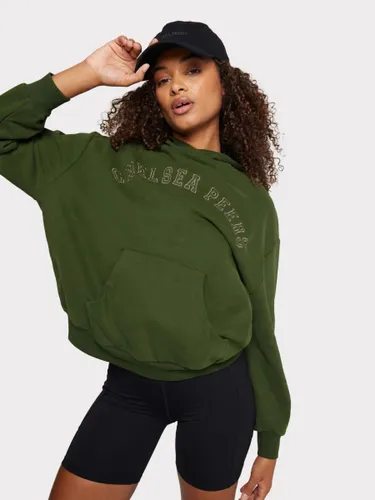 Chelsea Peers GOTS Organic Cotton Logo Hoodie - Green - Female