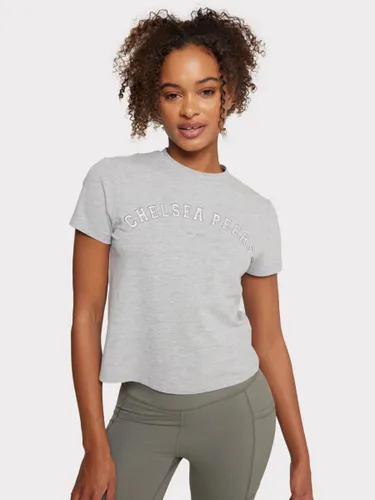 Chelsea Peers Logo Crop T-Shirt - Grey - Female