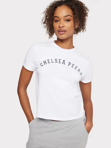 Chelsea Peers Logo Crop T-Shirt - White - Female