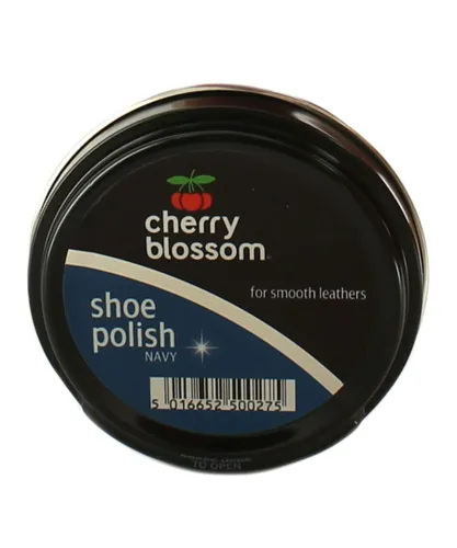 Cherry Blossom Leather Polish Shoe Care navy - One
