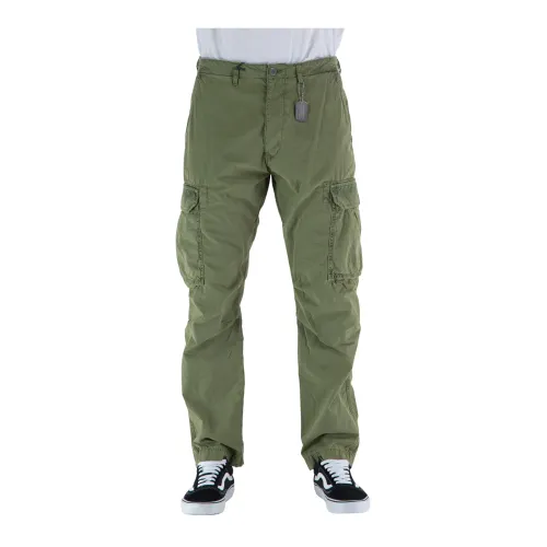 Chesapeake's , Straight Trousers ,Green male, Sizes: