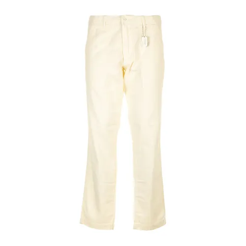 Chesapeake's , White Trousers ,Beige male, Sizes: