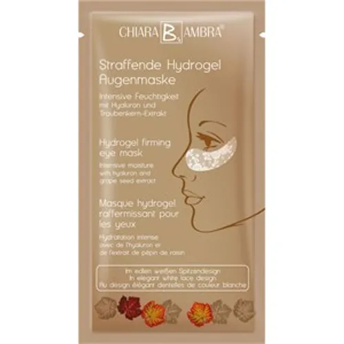 Chiara Ambra Hydrogel Firming Eye Mask Female 6 g