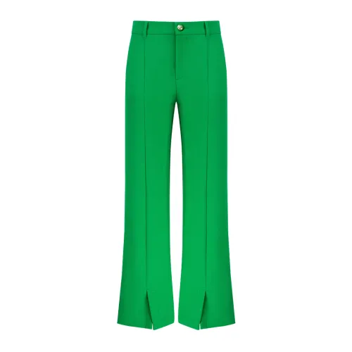 Chiara Ferragni Collection , Cady Trousers ,Green female, Sizes: