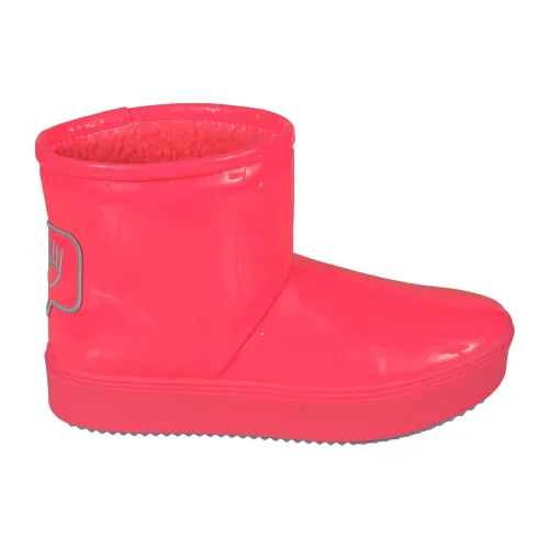 Chiara Ferragni Collection , Chiara Ferragni Boots Pink ,Pink female, Sizes: