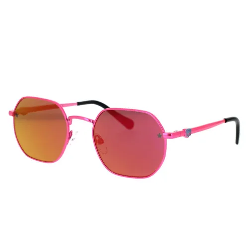 Chiara Ferragni Collection , Chic Sunglasses Cf1019/S 35J by Chiara Ferragni ,Pink female, Sizes: