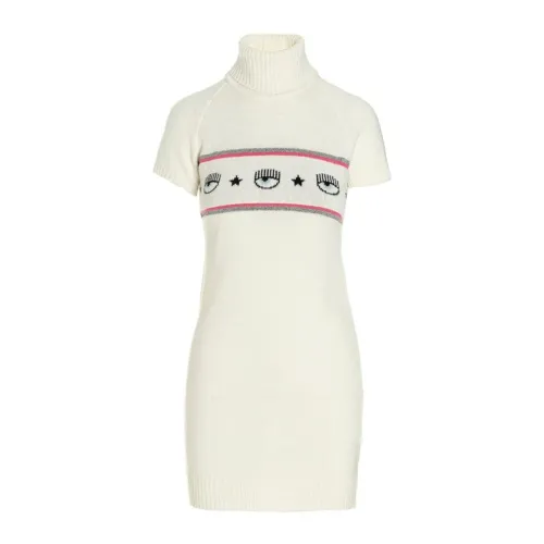 Chiara Ferragni Collection , Dresses ,White female, Sizes: