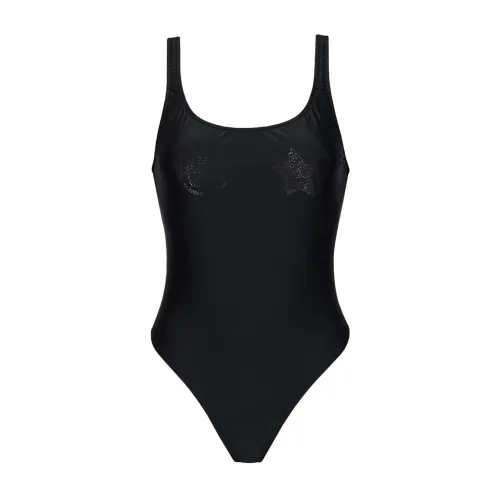 Chiara Ferragni Collection , Eyes Flirting Swimsuit ,Black female, Sizes:
