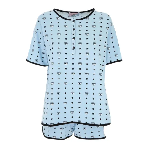 Chiara Ferragni Collection , Pajamas ,Blue female, Sizes: