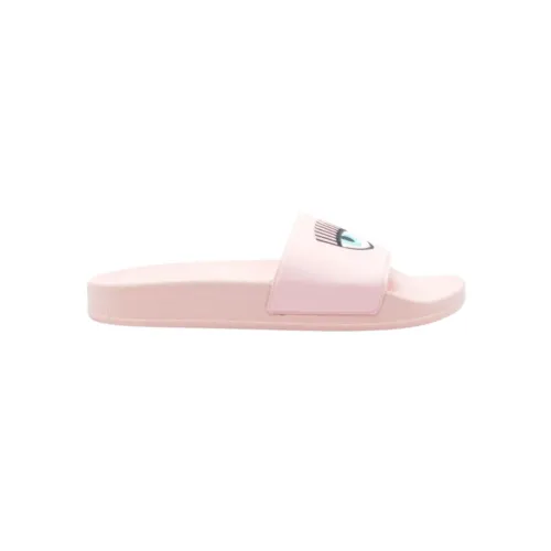 Chiara Ferragni Collection , Pink Eye Star Slides ,Pink female, Sizes: