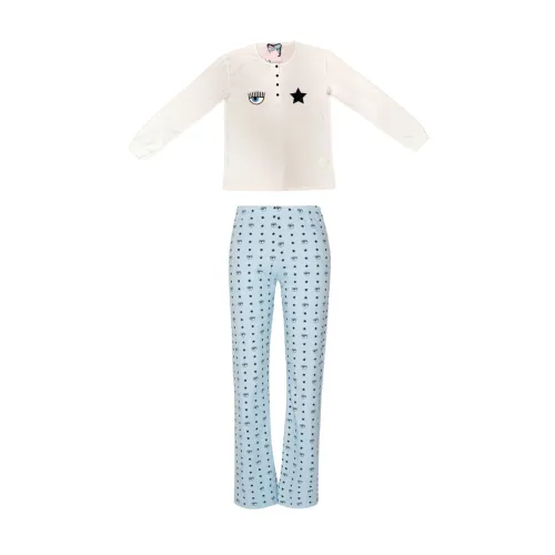 Chiara Ferragni Collection , Pyjamas ,Blue female, Sizes: