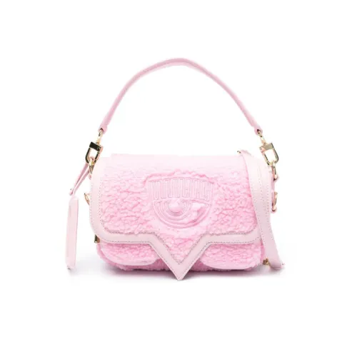 Chiara Ferragni Collection , Teddy Fairy Tale Synthetic Leather Bag ,Pink female, Sizes: ONE SIZE