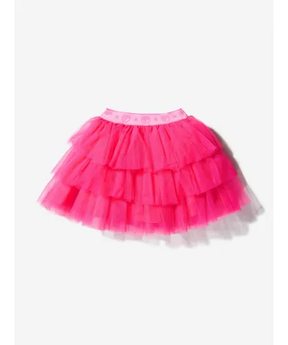 Chiara Ferragni Girls Tulle Tutu Skirt - Pink