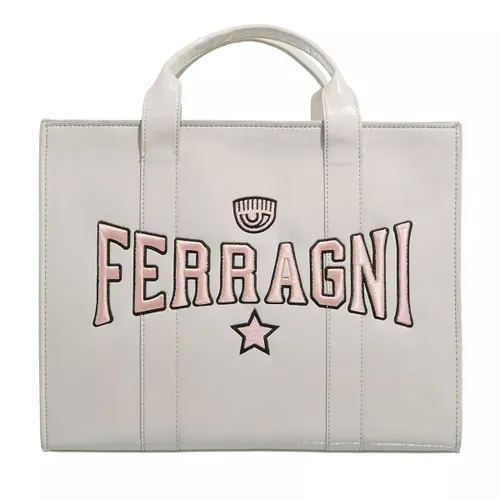 Chiara Ferragni Tote Bags - Range N - Ferragni Stretch, Sketch 02 Bags - beige - Tote Bags for ladies