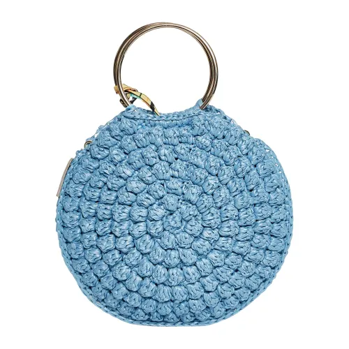 Chica London , Women`s Bags Handbag Azzurro Ss23 ,Blue female, Sizes: ONE SIZE