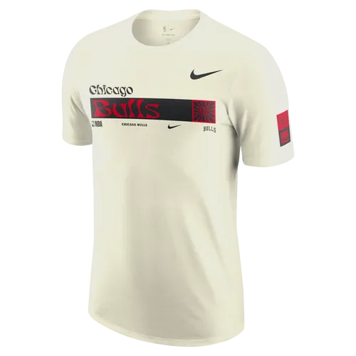 Chicago Bulls Essential Men's Nike NBA T-Shirt - White - Cotton
