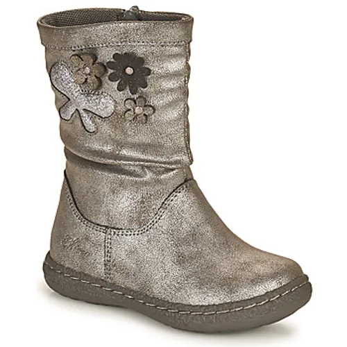 Chicco  CAROL  girls's Children's High Boots in Silver