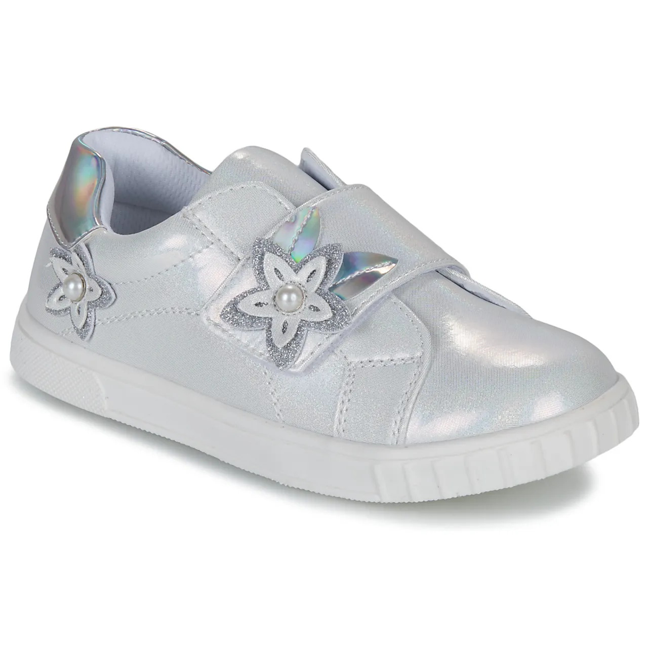 Chicco  CESCA  girls's Children's Shoes (Trainers) in Silver