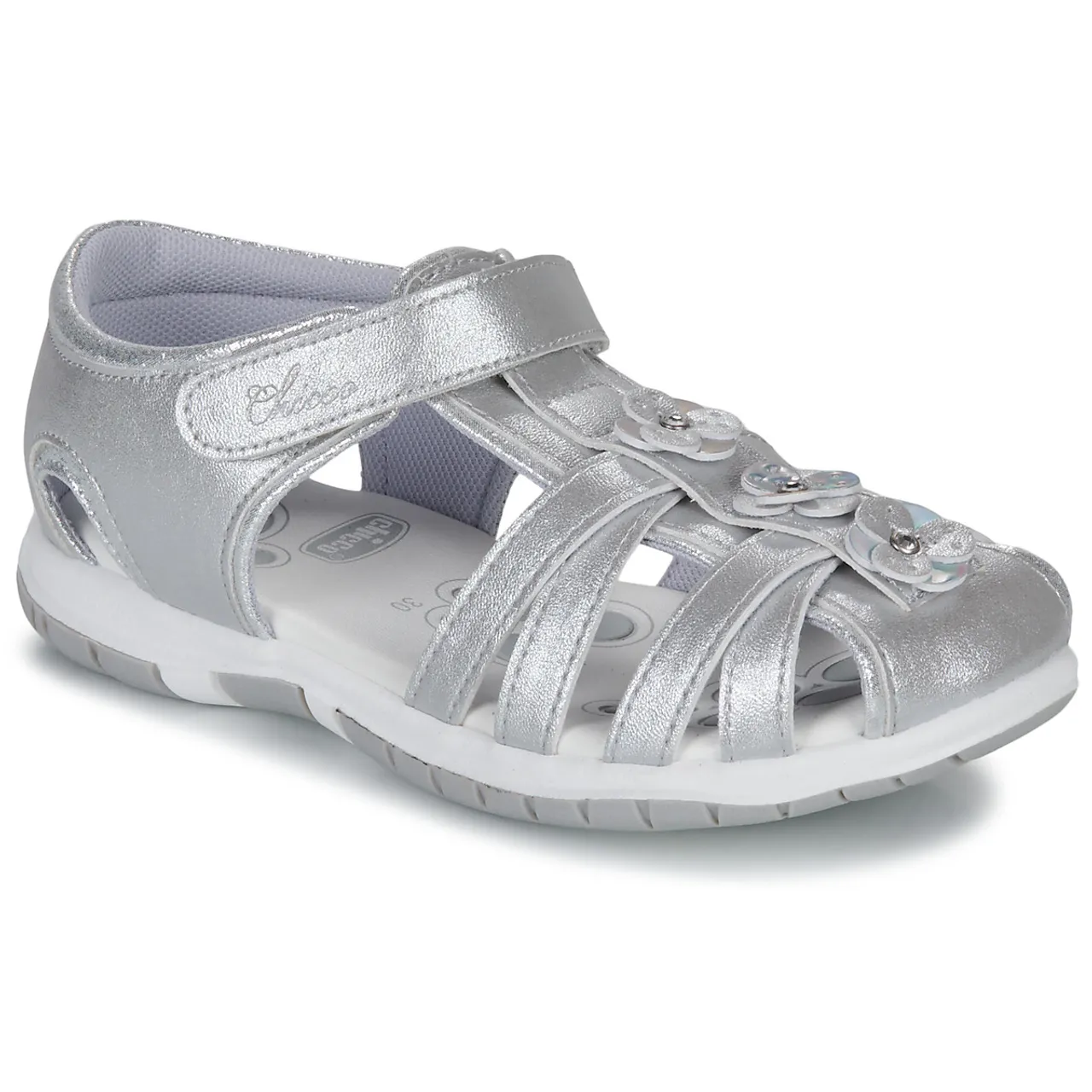 Chicco  FLAVIA  girls's Children's Sandals in Silver