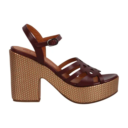 Chie Mihara , Jelele Platform Sandals ,Brown female, Sizes: