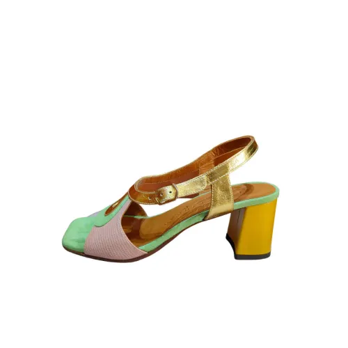 Chie Mihara , PinkGreen Lorvina High Heel Sandals ,Green female, Sizes: