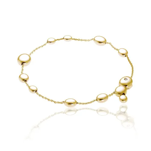 Chimento Armillas Acqua 18ct Yellow Gold Diamond Drops Bracelet - Option1 Value Yellow Gold