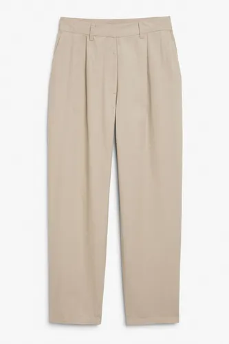 Chino trousers relaxed - Beige