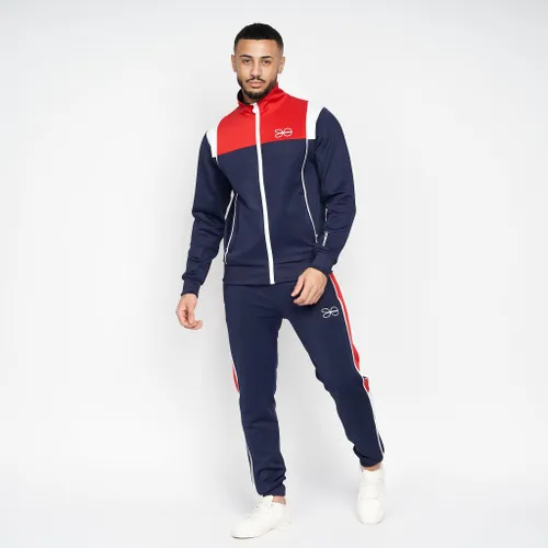 Chinooks Tracksuit - XL / Navy/Red