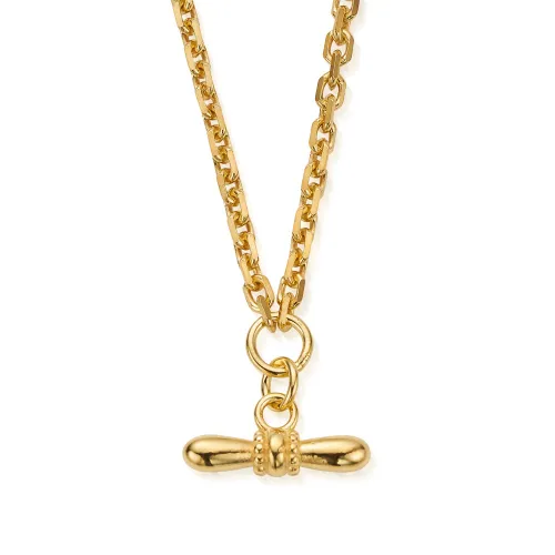 ChloBo Gold Plated Balanced Aura Necklace