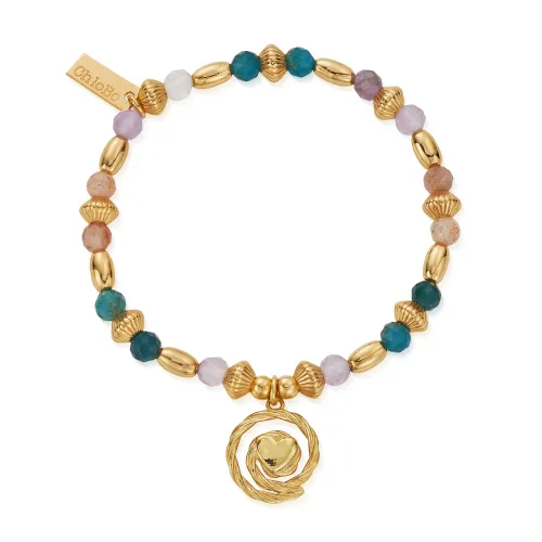 ChloBo Gold Plated Spiritual Love Bracelet