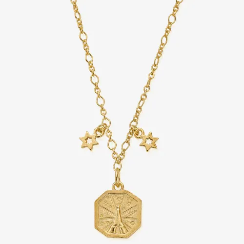 ChloBo Island Energy Divine Connection Gold-Tone Necklace GN3311