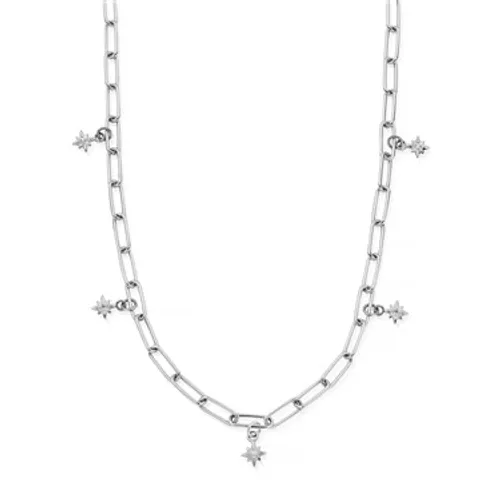 ChloBo Silver Divine Journey Necklace - Silver
