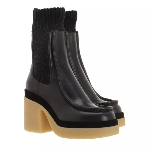 Chloé Boots & Ankle Boots - Jamie Booties Leather - black - Boots & Ankle Boots for ladies