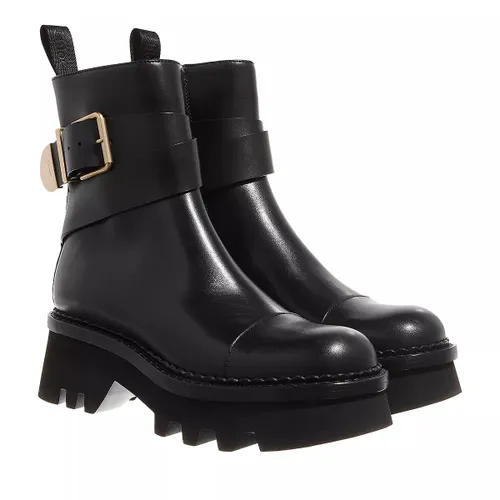 Chloé Boots & Ankle Boots - Owena Ankle Boots Smooth Leather - black - Boots & Ankle Boots for ladies