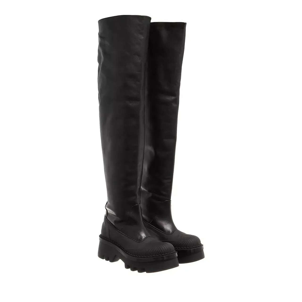 Chloé Boots & Ankle Boots - Raina Overknee-Boot - black - Boots & Ankle Boots for ladies