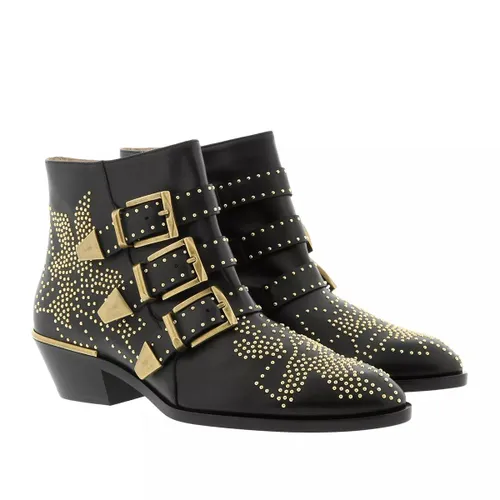 Chloé Boots & Ankle Boots - Susanna Leather Studs Boots - black - Boots & Ankle Boots for ladies
