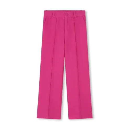 Chloé , Ceremony Trousers ,Pink female, Sizes: