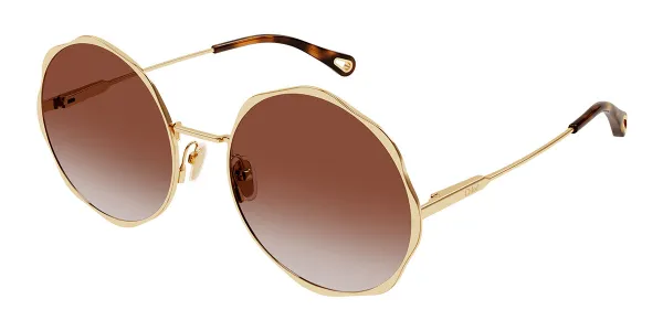 Chloé CH0184S 003 Women's Sunglasses Gold Size 59