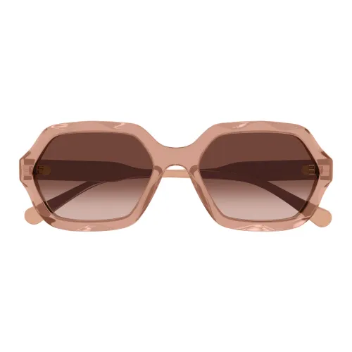 Chloé , Ch0227S 003 Sunglasses ,Pink female, Sizes: