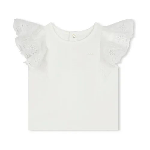 Chloé , Chloè T-shirts and Polos White ,White female, Sizes: