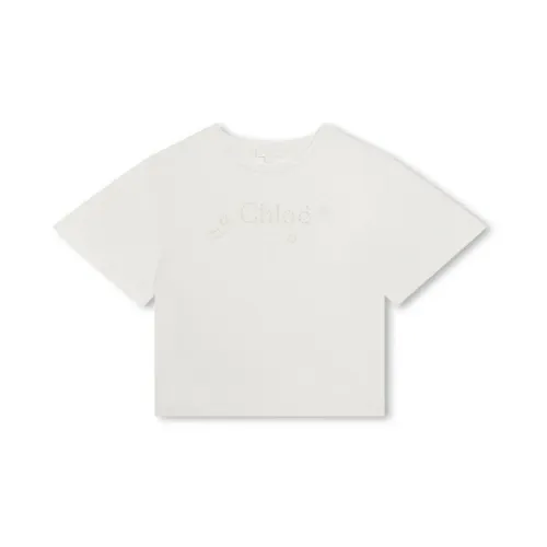 Chloé , Chloè T-shirts and Polos White ,White female, Sizes: