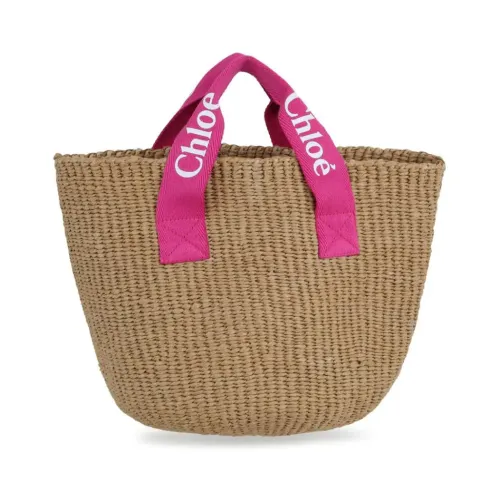 Chloé , Kids Logo Print Top Handle Bag ,Multicolor female, Sizes: ONE SIZE