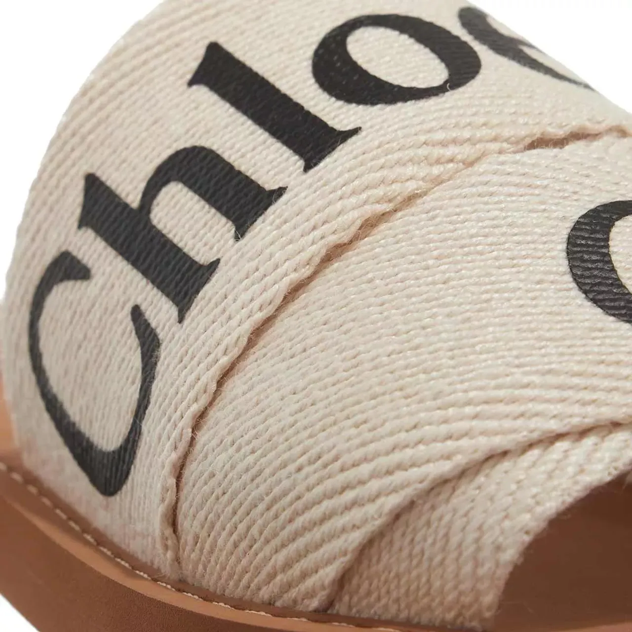 Chloé Sandals - Woody - beige - Sandals for ladies