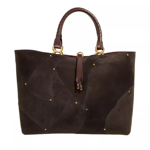 Chloé Shopping Bags - Marcie Leather Tote Bag - brown - Shopping Bags for ladies